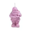 Vela em Formato de Papai Noel Para Adereços de Tiro Presentes de Feriado Vela Perfumada de Natal Vela