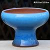 Vaso de Flor Carnudo Pequeno Defeito Panela Quente Panela Cogumelo Cerâmica Diâmetro Grande Simples Planta Verde Ébano Antigo Pilha Vaso de Cerâmica de Penhasco