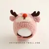 Gorro para Bebé, Gorro de Punto Grueso Cálido de Invierno, Cortavientos para Bebés y Niños Pequeños al Salir, Gorro Súper Lindo para Cubrir la Cabeza para Niños y Niñas