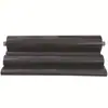 Tapete Transparente Negro Mate de Vidrio Blando Sin Olor para Mesa de Comedor Pvc Impermeable, Resistente al Aceite, Anti-quemaduras, Sin Lavar Tapete para Mesa de Café Mueble de TV