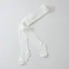 Meia-calça Popular de Comércio Exterior para Primavera e Outono com Brilho de Diamante Céu Estrelado Algodão Macio com Listras Verticais Finas Alta Elasticidade para Meninas Jovens