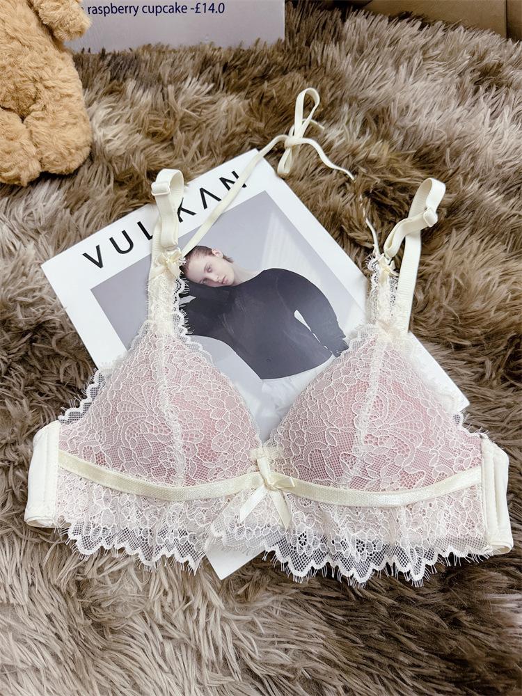 新款法式蕾丝纯欲挂脖详情图22