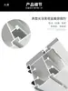 100*118 Cadena de Velocidad Multiplicada Perfil de Aluminio Perfil de Aluminio de Cadena de Velocidad Multiplicada por 3 Perfil de Aluminio Industrial 100118