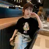 Camiseta de Manga Corta para Niños Algodón Puro 2026 Nuevo Estilo Niños Medianos y Grandes Verano Manga Media Ropa para Niños Tops Camisetas Versátiles