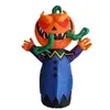 Amazon Calabaza Diabólica Inflable de Halloween con la Lengua Fuera Modelo de Calabaza Inflable Divertido Adorno de Decoración para Fiesta en el Jardín al Aire Libre