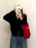 Sudadera casual para mujer talla grande colección otoño 2026, chaqueta de punto adelgazante con doble cremallera para mujer talla grande 21921