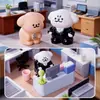 Micro-Paisagismo Criativo para Escritório, Decorações Diárias, Pequenos Enfeites DIY para Estações de Trabalho, Decorações para Carro e Casa