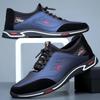 Processamento Sapatos Casuais Esportivos Masculinos Personalizados Primavera Combinação Total Sapatos de Skate Moda Sapatos para Adolescentes Sola Macia Sapatos de Couro Sapatos Masculinos