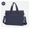 Moda Nuevo Bolso de Mano para Hombre Maletín de Negocios Bolso Cruzado al Hombro Temperamento Suave Bolsa para Computadora Bolso Casual de Moda para Hombre