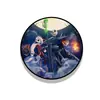 Noche de Navidad Cry Animation Soporte para Teléfono Móvil Calavera Jack Alrededor Soporte Perezoso Telescópico de Dos Pliegues Soporte para Teléfono Móvil