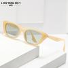 Gafas para Miopía de Nuevo Estilo, Gafas de Sol Gato Retro de Marco Pequeño Personalizadas, Gafas de Sol de Moda para Exteriores, Ciclismo y Montañismo