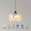 Lámpara Colgante de Lujo Ligero Estilo Francés de una Sola Cabeza, Lámpara de Mesita de Noche Minimalista Moderna, Lámpara Colgante Personalizada para Comedor, Barra de Bar, Entrada, Transfronterizo Zhongshan