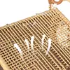 Mesa y sillas de exterior patio jardín balcón sillas de ratán juego de mesa y sillas de té sillas de estilo chino para ocio al aire libre mesa y sillas de exterior