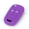 Aplicable a Opel Vauxhall Funda de Silicona para Llave Plegable de 2 Botones Bolsa para Llave Adam Funda Protectora para Coche Andra