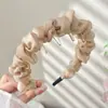 Faixa de Cabelo Plissada Ondulada Bolha Estilo Retro Francês para Mulheres 2026 Novo Estilo Faixa de Cabelo de Alta Qualidade na Moda para Uso Diário