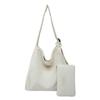 Moda Retro Simple Bolso de Hombro de Gran Capacidad para Mujer 2025 Nuevo Versátil Bolso de Axila Ins Bolso Tote Estilo Coreano