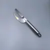 Raspador de escamas de peixe faca para barriga de peixe doméstico espessado aço inoxidável desescamador evisceração dois em um raspador de escamas de peixe faca multifuncional para escamas de peixe