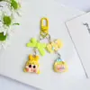 2024 Nuevo Creativo Resina Hecho a Mano Bolso de Niña Llavero Colgante Lindo Funda de Teléfono Mochila Pequeño Accesorio