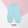Calças Infantis 2025 Primavera e Verão Calças Anti-Mosquito para Meninos e Meninas, Calças Esportivas Energéticas, Estilo Coreano Roupa Casual para Casa Lâmpada Pijama