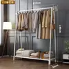 Cabide de chão simples para uso doméstico no quarto, cabide móvel para varanda interna, cabide de porta para dormitório