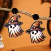 Brincos de Halloween Mais Vendidos Combinação Desenho Animado Cabeça de Abóbora Engraçada Fantasma Morcego Elemento Brincos terno