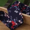 Cinta vintage con estampado de doble cara, ideal para hacer tú mismo, como lazo, accesorio para el cabello, ropa, zapatos y sombreros, para cajas de regalo, embalaje de flores.