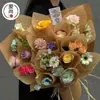 Florero de un año para influencers papel de regalo para flores material biselado papel inglés floristería materiales de embalaje floral