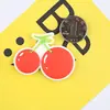 Ímãs de Frutas para Jardim de Infância Auxílios Didáticos Desenhos Animados Animais Fofos Ímãs de Geladeira Borracha Macia Quadro Branco Quadro Preto Adesivos Magnéticos