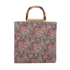 2026 Nuevo Floral Gran Capacidad para Mujer Bolso de Mano Trendy Elegante Estilo Chino Bolso Tote de Clase