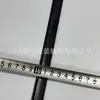 Cinta de cuero PU blanco y negro con ribete y costura de doble cara para faldas, pantalones, textiles del hogar y accesorios de vestimenta