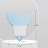 Protetor de Cílios de Silicone TPR Imitação para Iniciantes, Auxílio para Delineador e Máscara, Ferramenta de Maquiagem para Olhos, Silicone Macio em Forma de Meia-Lua