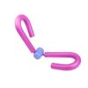 Envío Directo One Piece Combinación de Cuatro Piezas Equipo de Fitness Cuerda de Tensión Tensador para Piernas y Pies Bonitos Anillo de Yoga