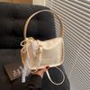 Bolsa Almofada Casual Texturizada 2025 Novo Estilo Bolsa de Ombro Feminina Moda Primavera Tendência Bolsa Transversal para o Dia a Dia
