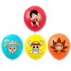Globos de látex de dibujos animados con diseños impresos personalizados, decoraciones de globos de cumpleaños, artículos para fiestas, globos de moda transfronterizos para niños