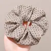 Colección de scrunchies de verano: versátiles ligas coreanas para el cabello, cuerdas para el cabello estilo universitario fresco, accesorios elásticos para el cabello, accesorios para la cabeza para mujeres