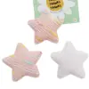 Venta Caliente Tela de Hilo de Color Caramelo de un Solo Lado, Parche de Estrella de 5 cm, Materiales de Decoración para Pasador de Pelo Infantil, Accesorios para el Cabello, Venta al por Mayor
