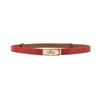Cinturón de Piel Genuina Versátil para Mujer en Stock para Trajes y Pantalones, Estilo Gabardina Ceñidor de Cintura, Cinturón Fino de Piel, Cinturón Fino con Hebilla en H, Estilo Lujo Ligero