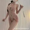 Não confunda roupa íntima sexual noturna Pure Desire Cheongsam Sexy Roupas sensuais Abstinência Tentação Uniforme Pijamas femininos sem decolagem