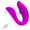 Vibrador para Mujeres para Usar al Salir, Succionando y Estimulando Frijoles de Miel, Estimulando Juguetes Sexuales, Masturbación Masajeador de Resonancia para Parejas en Forma de U