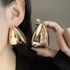 Uau Brincos Estilo Metal Minimalista de Luxo com Coração Vazado de Pérola Floral Retrô Europeu e Americano