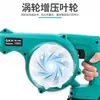 Secador de cabelo elétrico de lítio carregamento soprando sucção dupla finalidade doméstico soprar fuligem de computador soprar poeira industrial soprador elétrico móvel