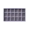 [Fabricante Original] Caja de Almacenamiento de Joyas de Terciopelo de Gran Capacidad con Bandeja Divisoria de Cajón Caja de Joyas