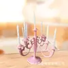 Candelabros Velas para Pastel de Cumpleaños Números de Boda Suministros de Plástico para Bodas Velas al por Mayor Flores de Llama para Celebraciones