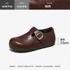 Zapatos planos August Lion para mujer, nueva colección otoño 2026, suela blanda, retro, casual, sin cordones y adecuados para ir al trabajo
