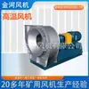 Jinhe Supply Ventilador de Alta Temperatura Ventilador de Aço Inoxidável Ventilador de Tiragem Induzida de Alta Temperatura Ventilador de Circulação de Gases de Combustão Ventilador Centrífugo
