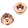 A1201420072 Es Adecuado para BMW Serie 3 E30 M8 Tuercas de Escape de Cobre, Pernos de Cobre, Tornillos y Tuercas Hexagonales