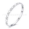 Acero de Titanio Chapado en Oro de 18K Diseño Nicho Europeo y Americano Pulsera de Moda con Concha de Zircón Estilo Personalizado B212245