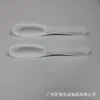 Suministro Directo de Fábrica de Cuchara Desechable para Crema Facial, Cuchara de Media Luna, Palillo para Ajuste de Película, Cuchara Cosmética de Plástico, Cuchara para Mascarilla Facial