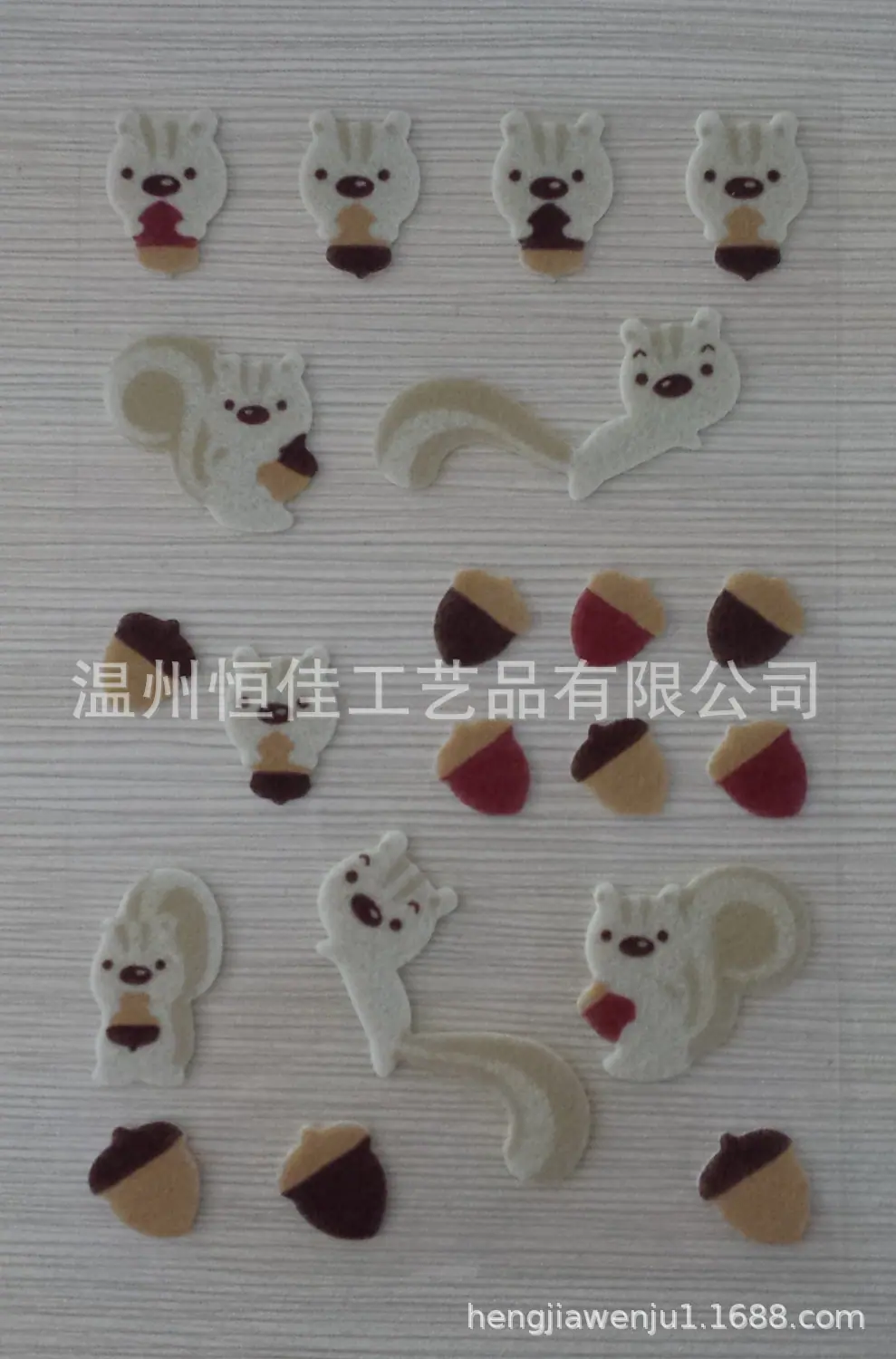 毛毡贴纸