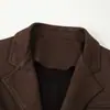 Fábrica de Ropa para Mujer Transfronteriza Venta al por Mayor 2026 Moda Estilo Europeo y Americano con Cinturón Ceñidor de Cintura Efecto Textura de Terciopelo Chaqueta Abrigo